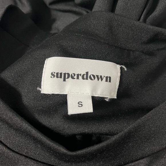black superdown dress - Picture 6 of 6